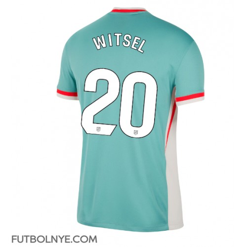 Camiseta Atletico Madrid Axel Witsel #20 Visitante Equipación 2024-25 manga corta